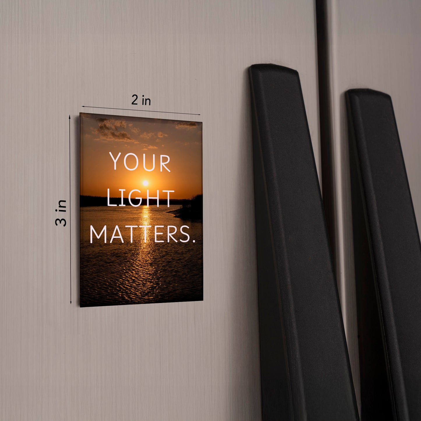Your Light Matters Magnet – 2x3 Hilton Head Sunset