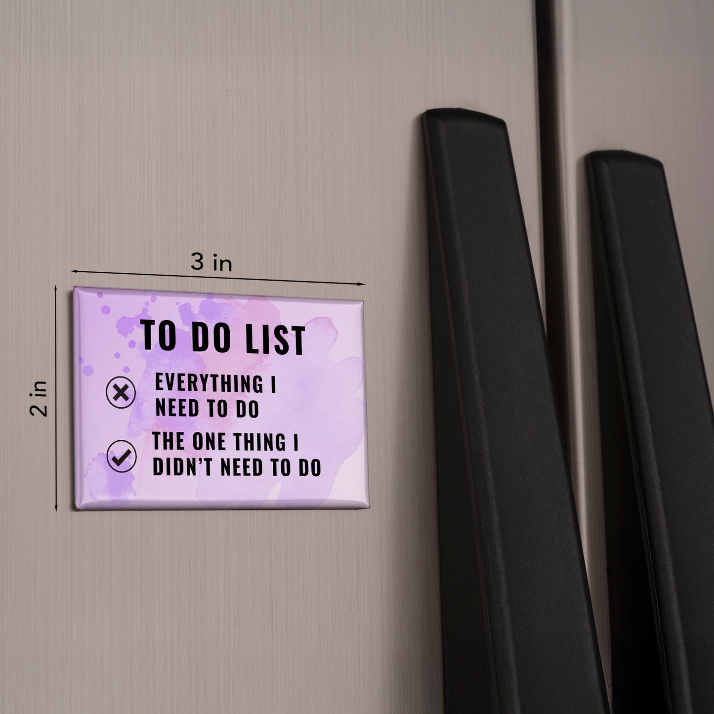 To-Do List Magnet – 3x2 ADHD Humor & Relatability