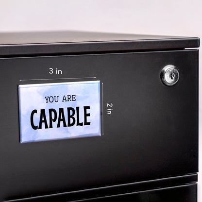 I Am / You Are Capable – Empowerment Magnet