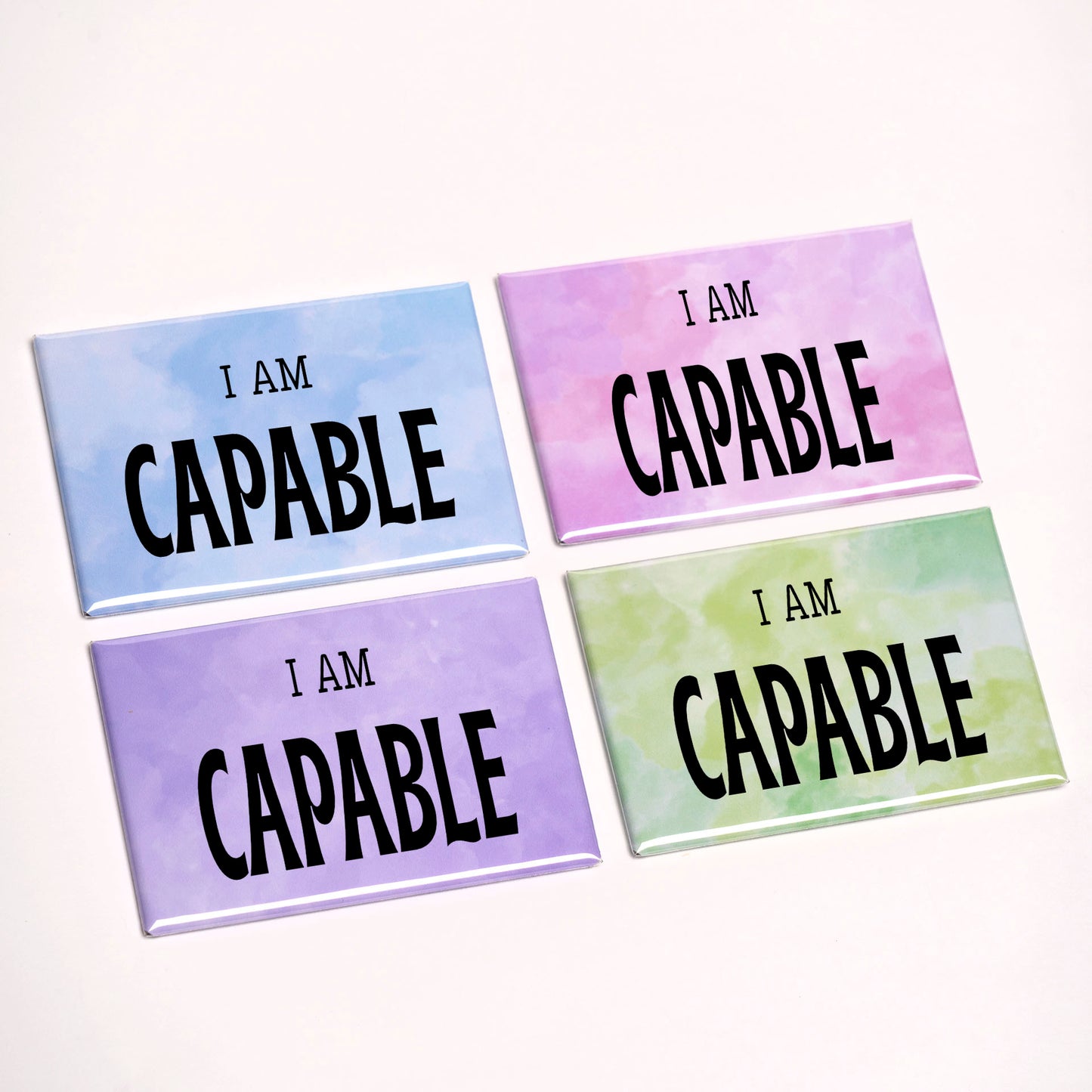 I Am / You Are Capable – Empowerment Magnet