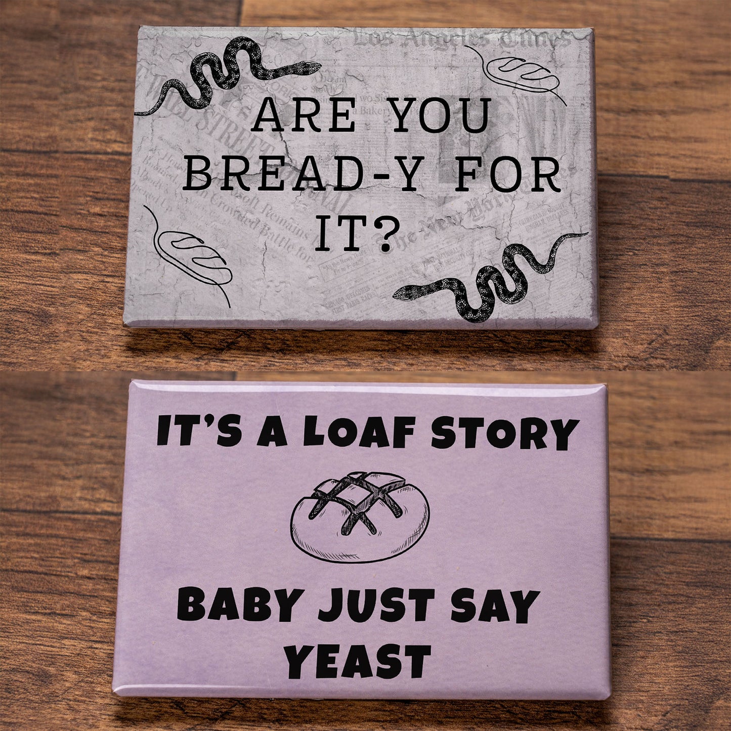 Swiftie Bread Pun Magnet