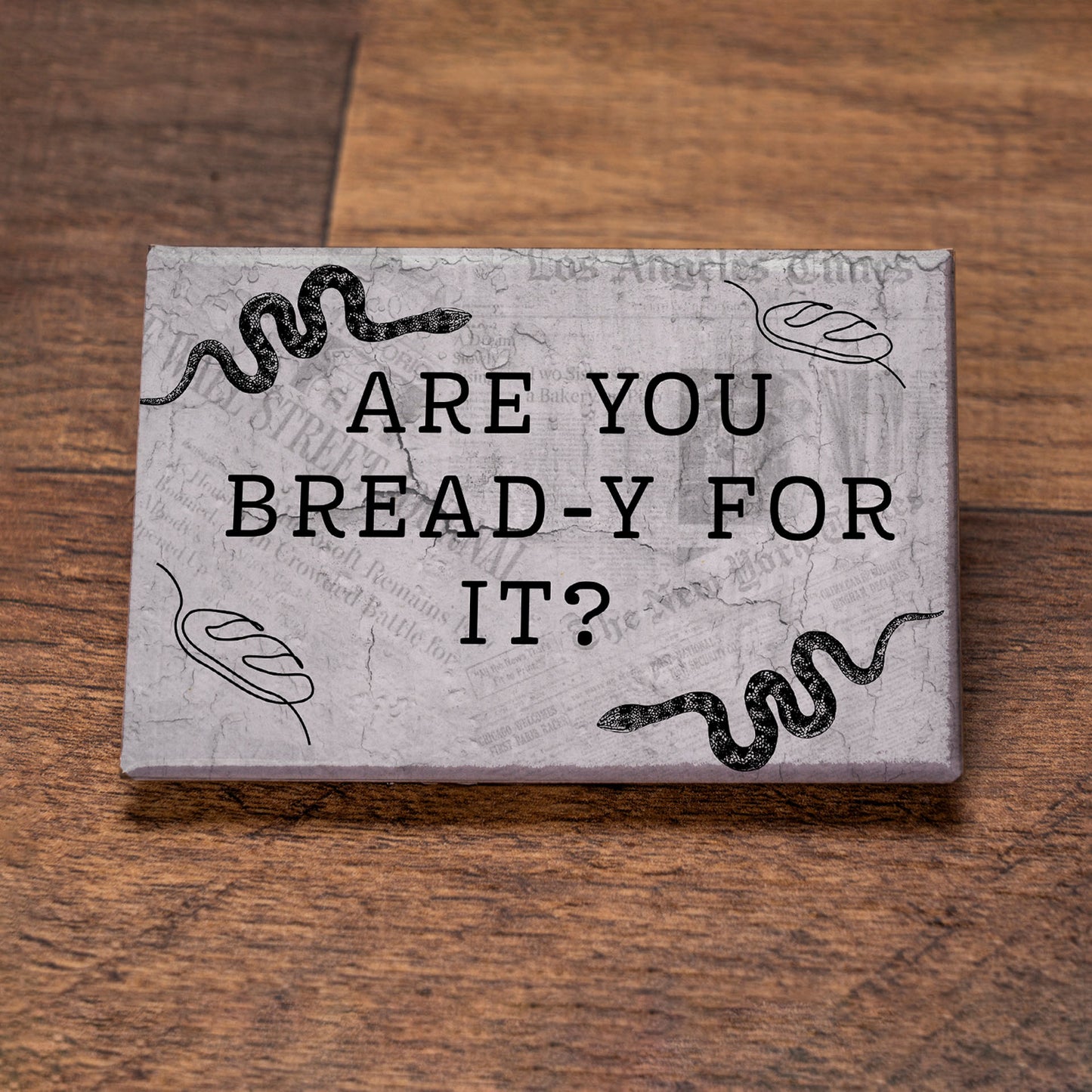 Swiftie Bread Pun Magnet